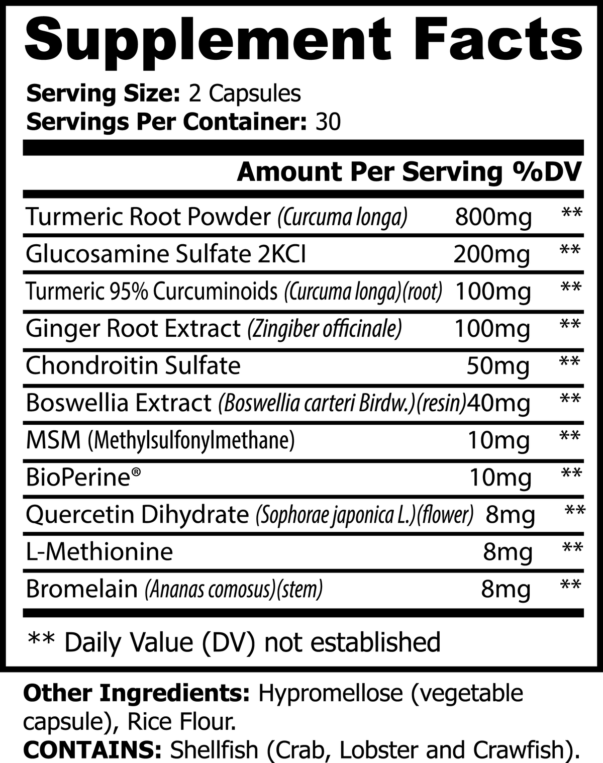 PLATINUM TUMERIC Joint and bone health* Holistic Health* Antioxidant*