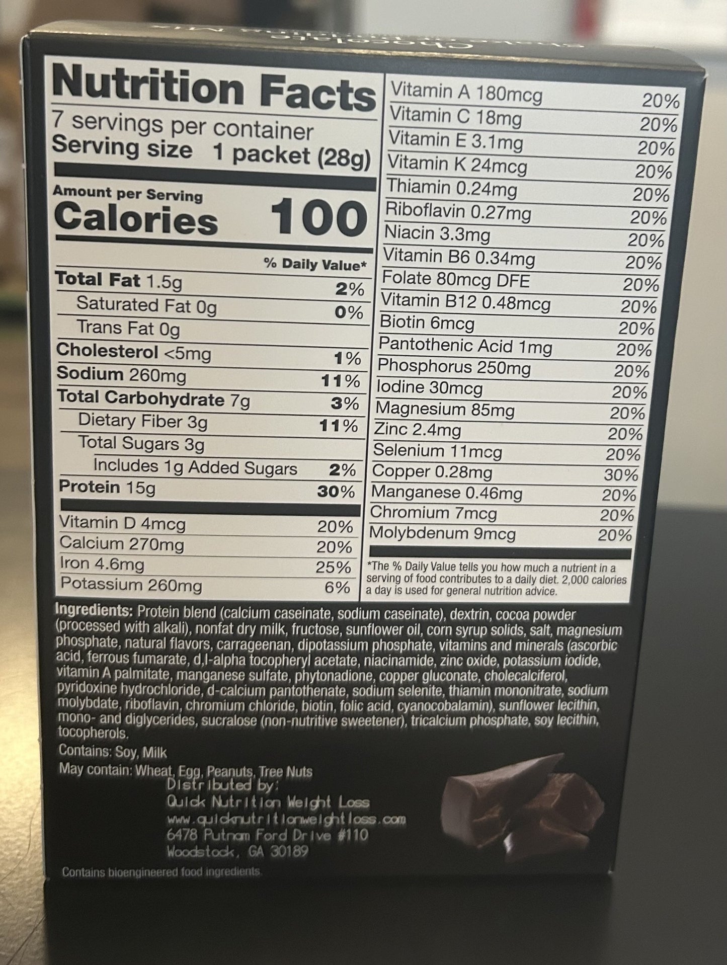 Chocolate Shake/Pudding