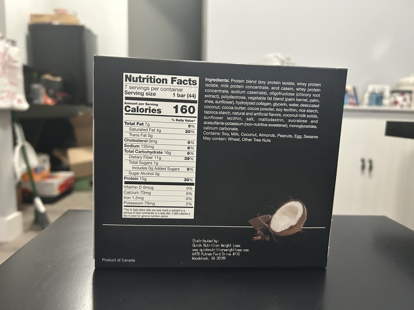 Coconut Crunch Bar