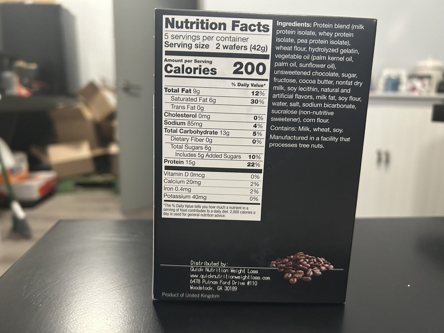 Mocha Wafers