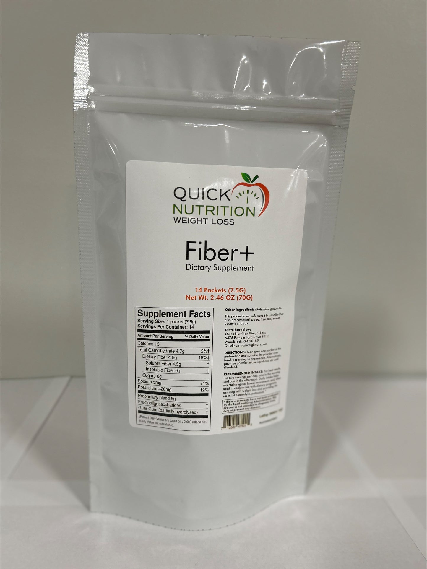 FIBER + DIETARY SUPPLEMENT