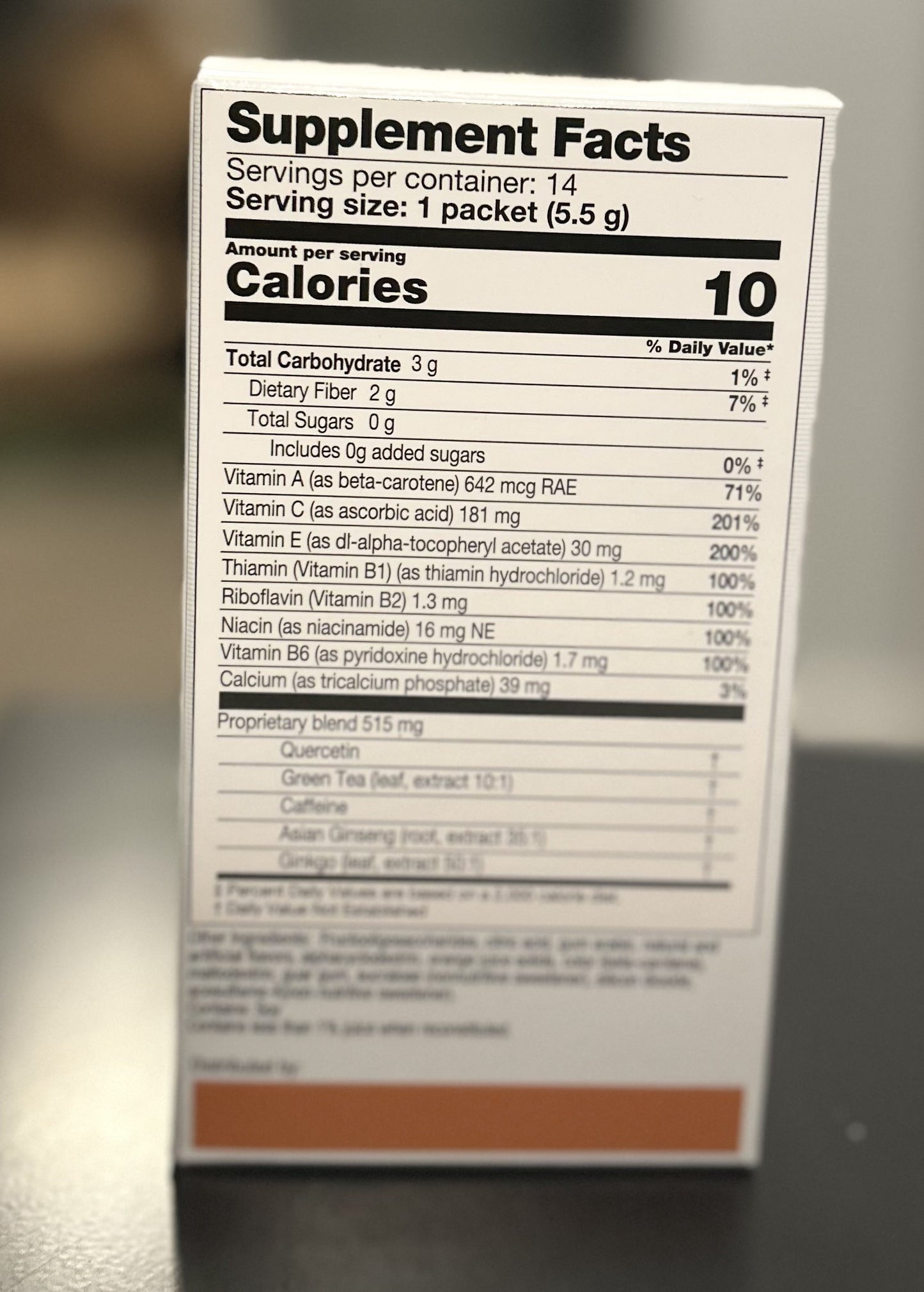 Energy Power Blend - Orange