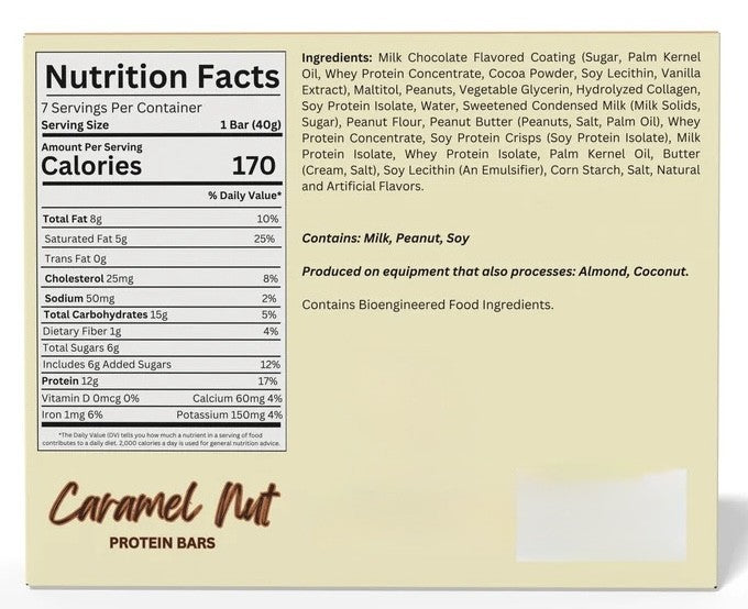 12G PROTEIN ORIGINAL CARAMEL NUT