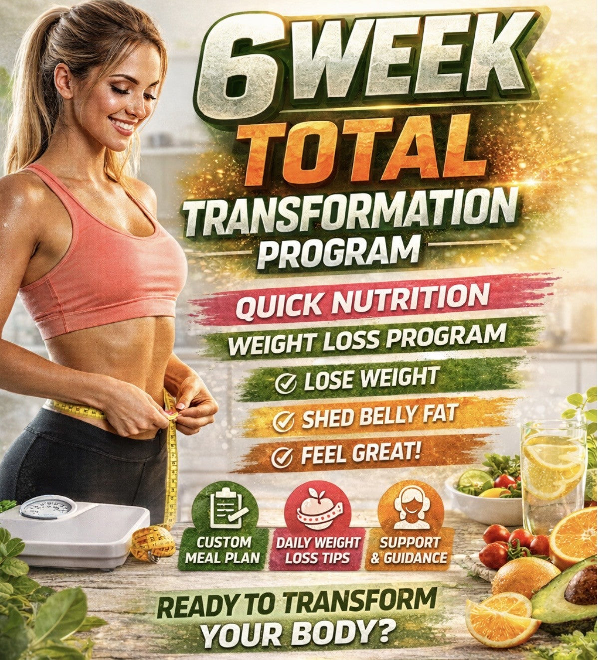 6 WEEK TOTAL TRANSFORMATION PROGRAM