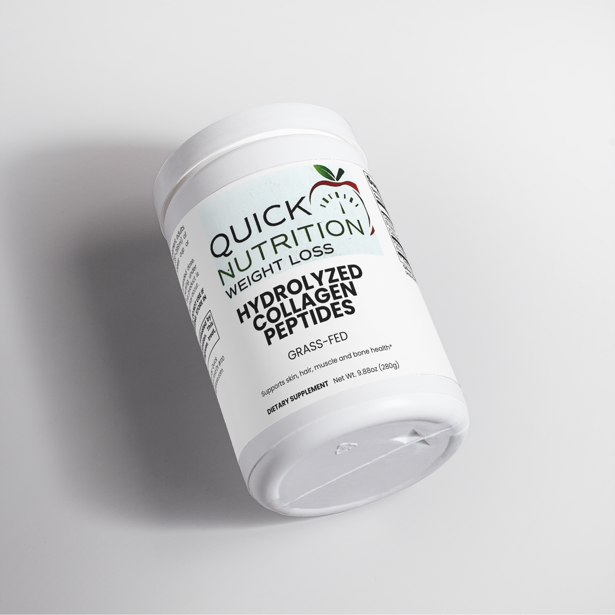 Grass-Fed Hydrolyzed Collagen Peptides Supports healthy bones and joints* Improved skin elasticity* Strengthens connective tissue in the body*