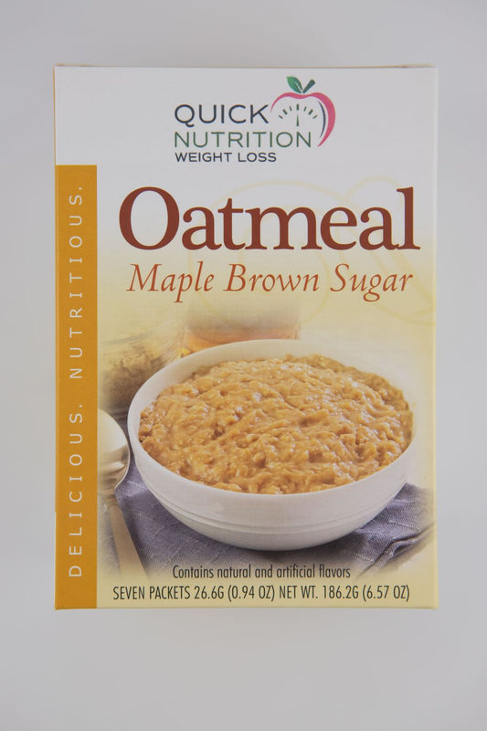 Maple Brown Sugar Oatmeal