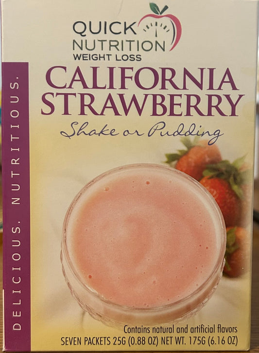 California Strawberry Protein Drink