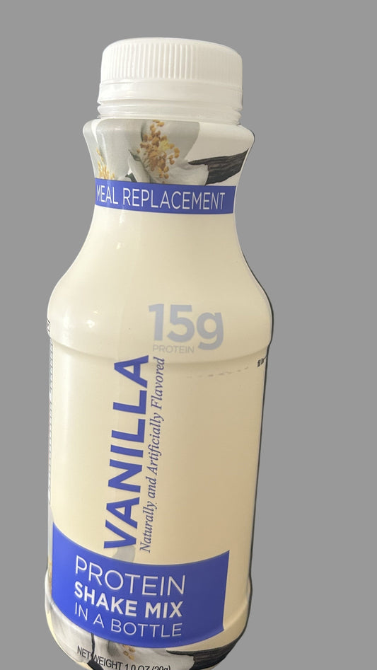 VANILLA PROTEIN SHAKE IN A BOTTLE