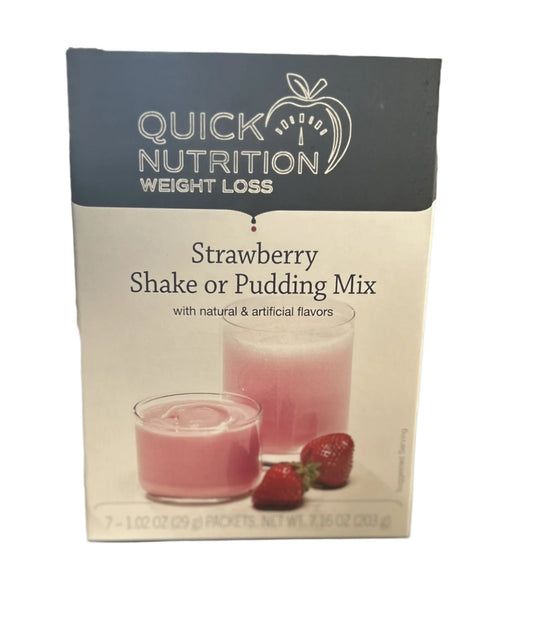 Strawberry Shake or pudding mix