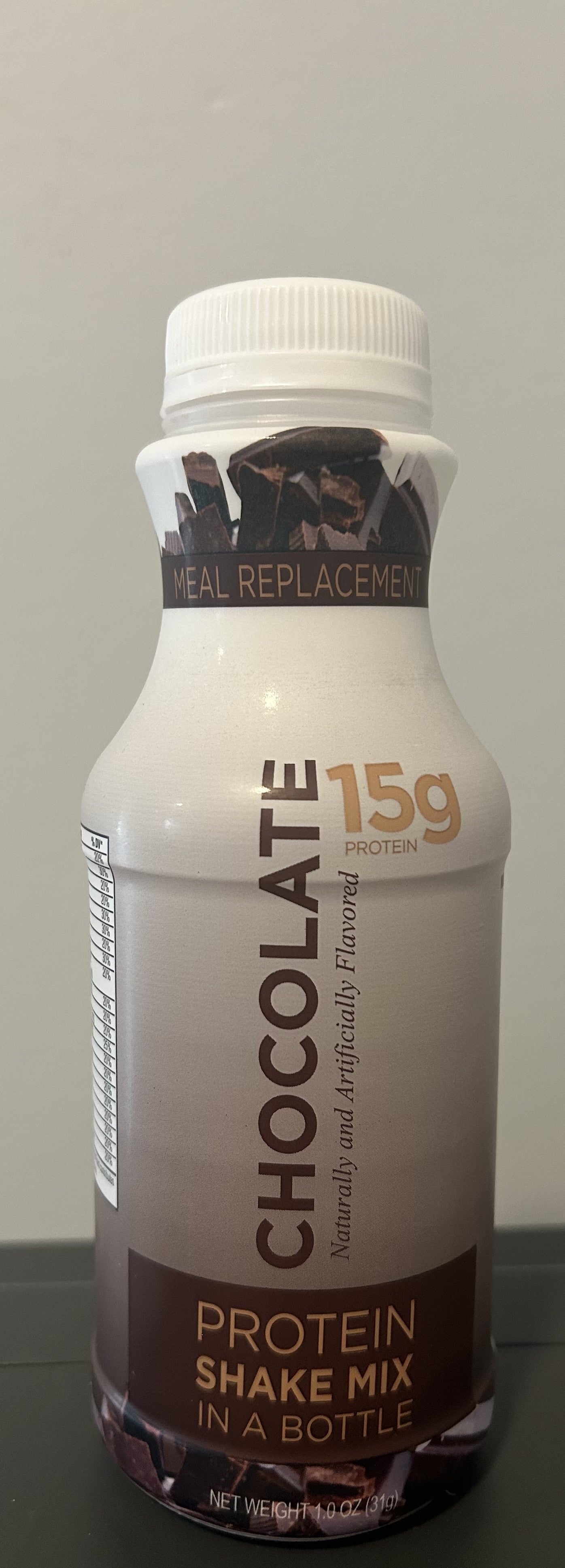 CHOCOLATE SHAKE IN A BOTTLE