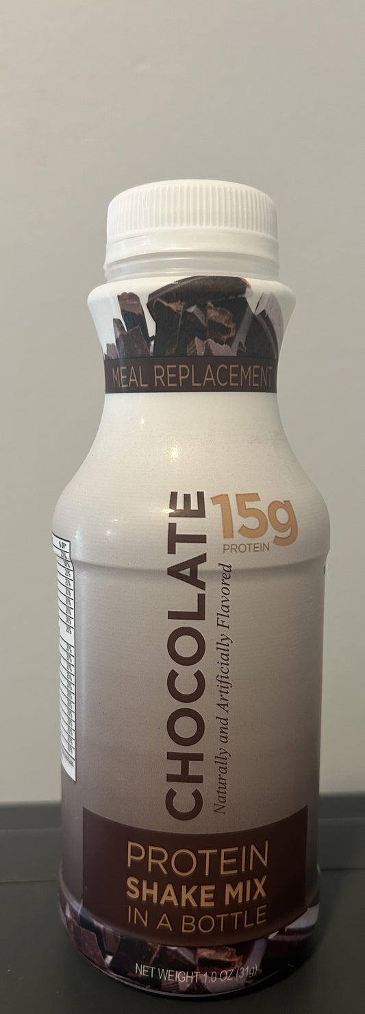 CHOCOLATE SHAKE IN A BOTTLE