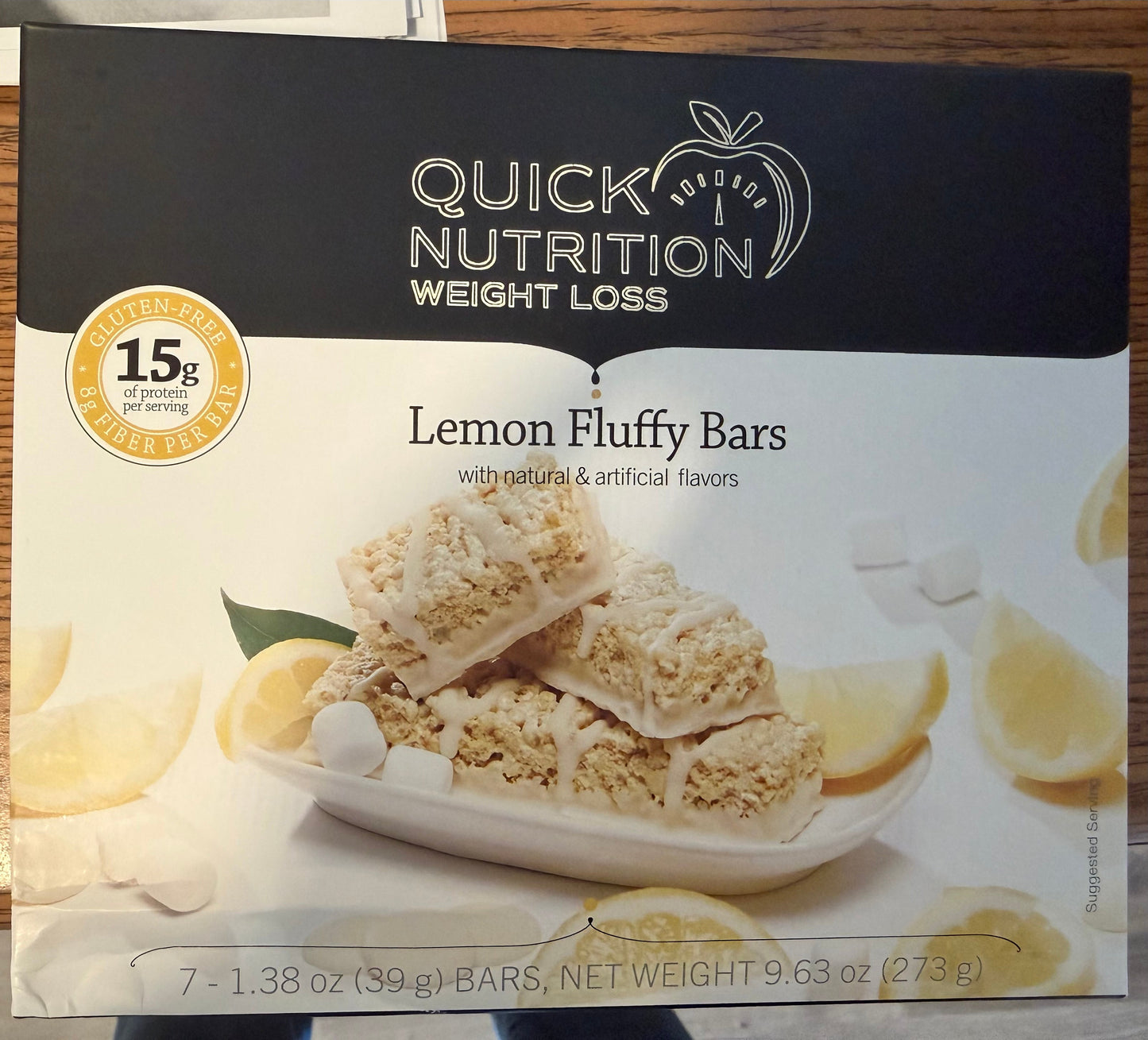 Lemon fluffy High-Protein Nutrition Bar