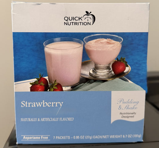 Strawberry Shake or pudding mix